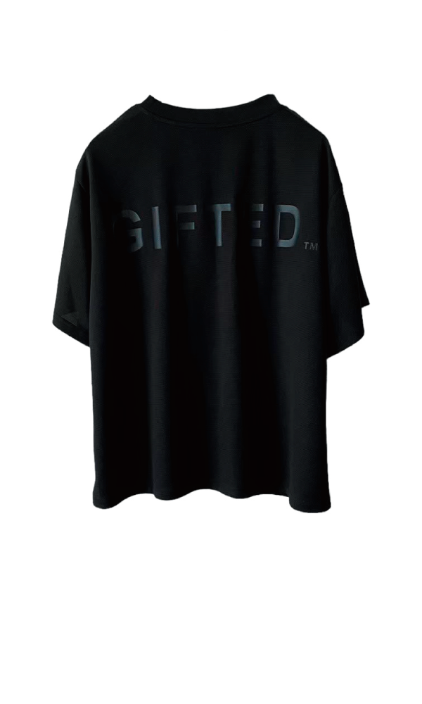 CREW S/S T SHIRTS 160cm-180cm / BLACK 【Makuakeに杢グレーなどが追加されて挑戦中】