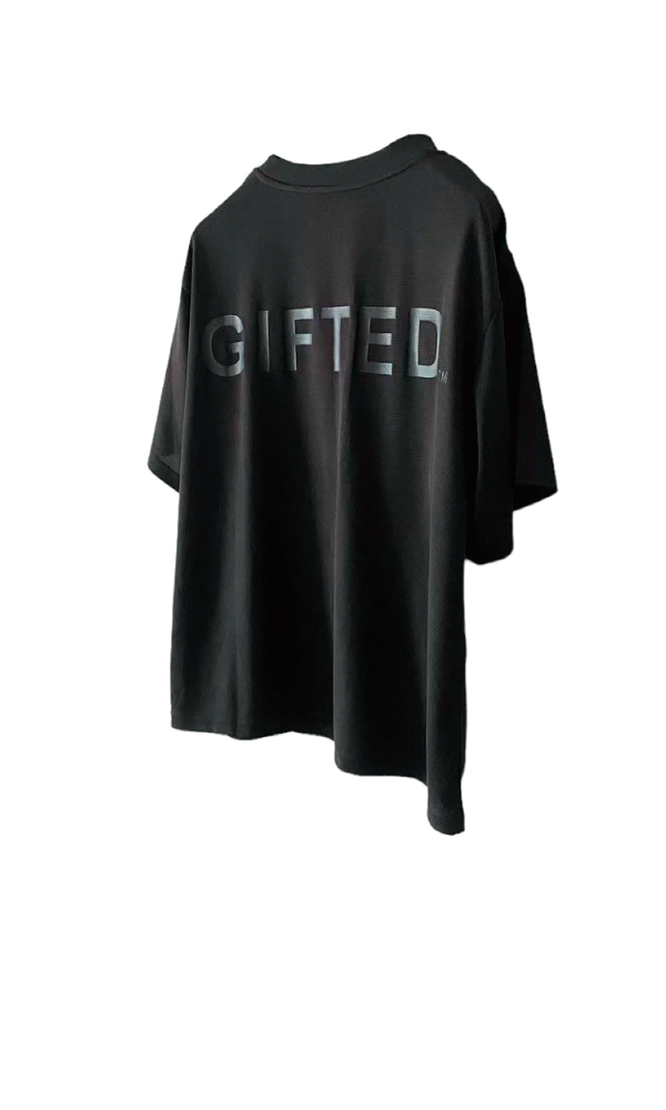 CREW S/S T SHIRTS 160cm-180cm / BLACK 【Makuakeに杢グレーなどが追加されて挑戦中】