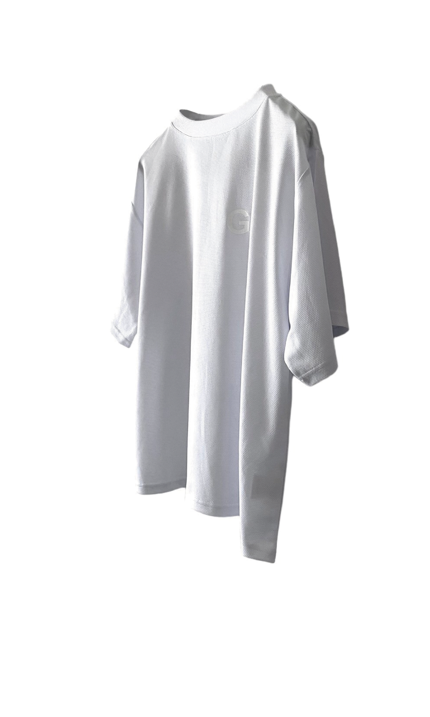 CREW S/S T SHIRTS 160cm-180cm / WHITE 【Makuakeに杢グレーなどが追加されて挑戦中】