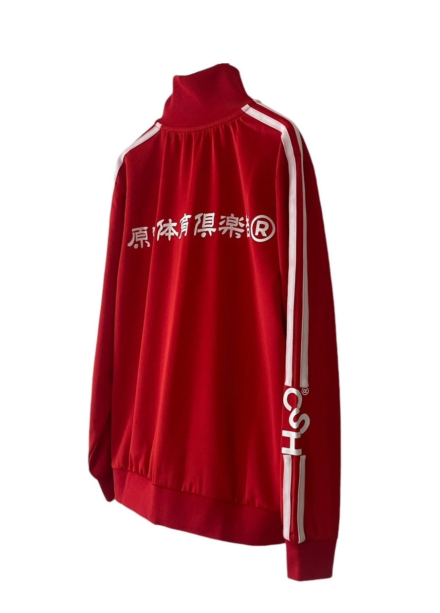 HSC® TRACK-JACKET WITH 原宿体育倶楽部® PRINT ON THE BACK