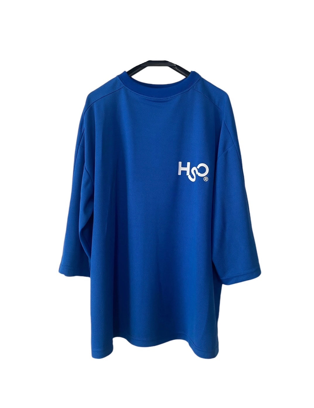 HSC® CREW NECK T-SHIRTS WITH BIG LOGO / 3-QUARTER LENGTH SLEEVES