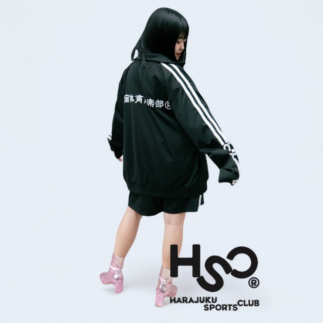 HSC® TRACK-JACKET WITH 原宿体育倶楽部® PRINT ON THE BACK