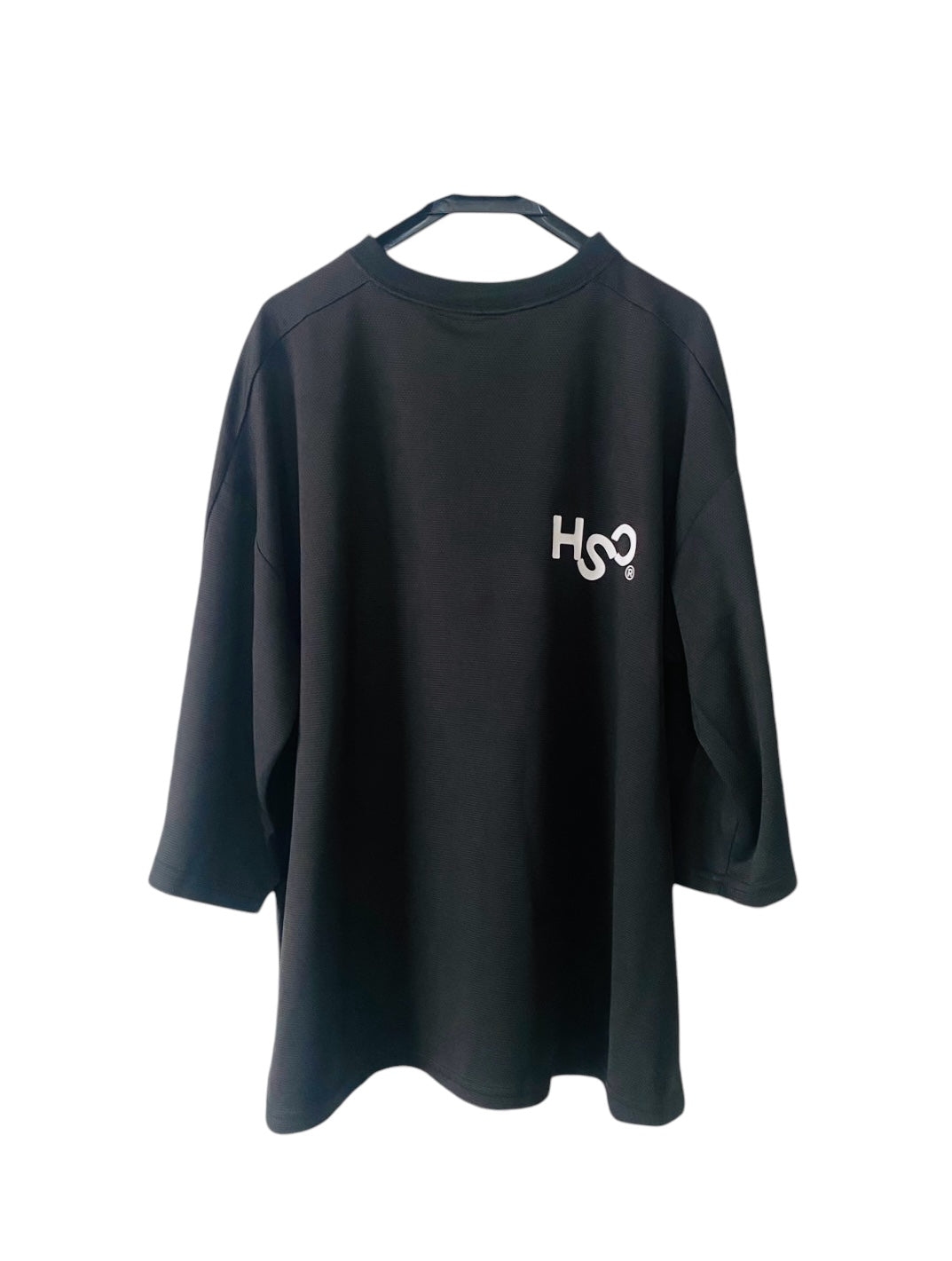 HSC® CREW NECK T-SHIRTS WITH BIG LOGO / 3-QUARTER LENGTH SLEEVES