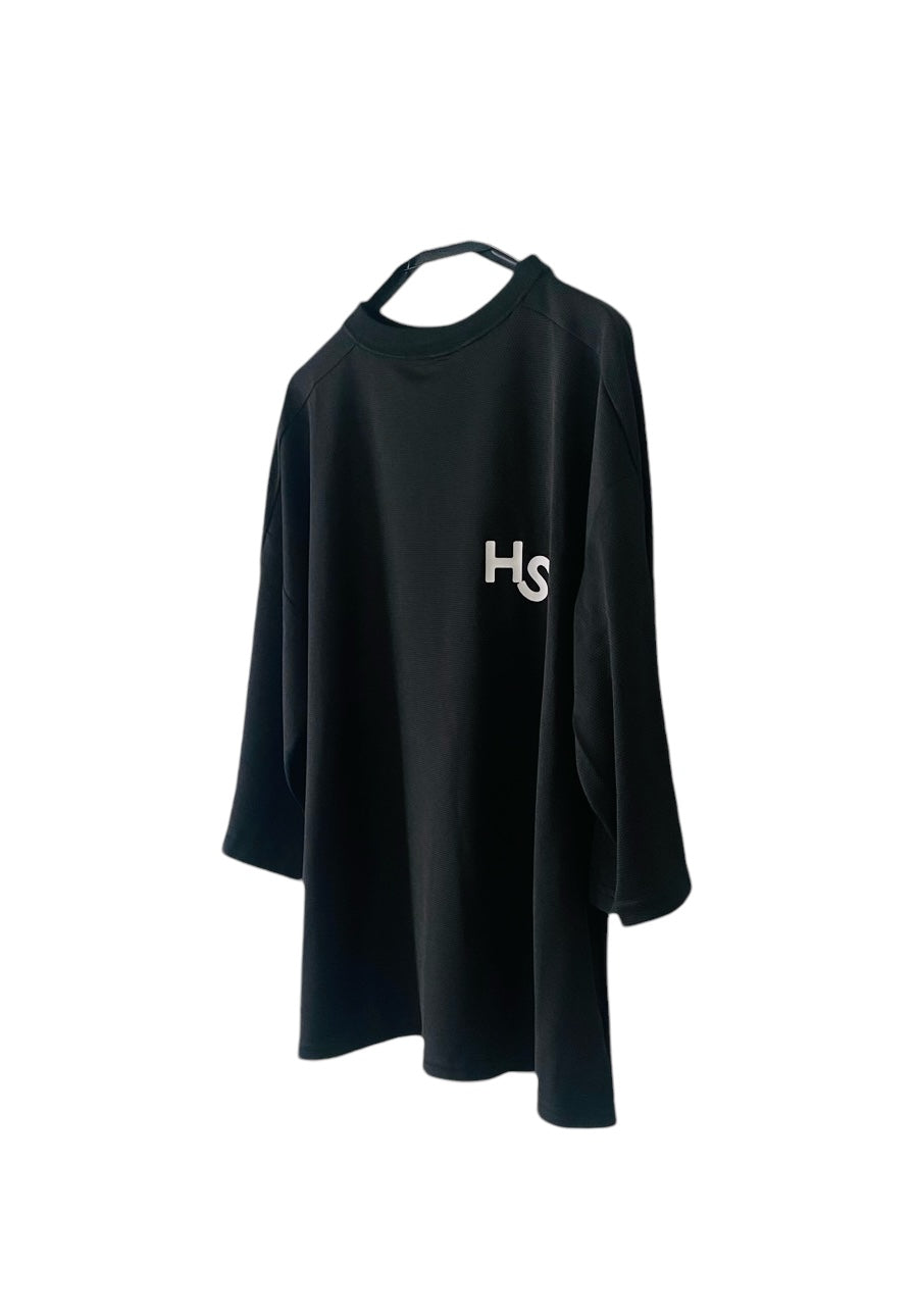 HSC® CREW NECK T-SHIRTS WITH BIG LOGO / 3-QUARTER LENGTH SLEEVES