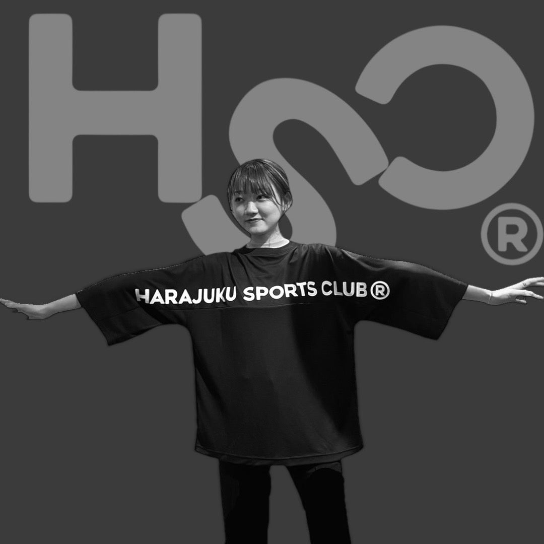 HSC® CREW NECK T-SHIRTS WITH BIG LOGO / 3-QUARTER LENGTH SLEEVES