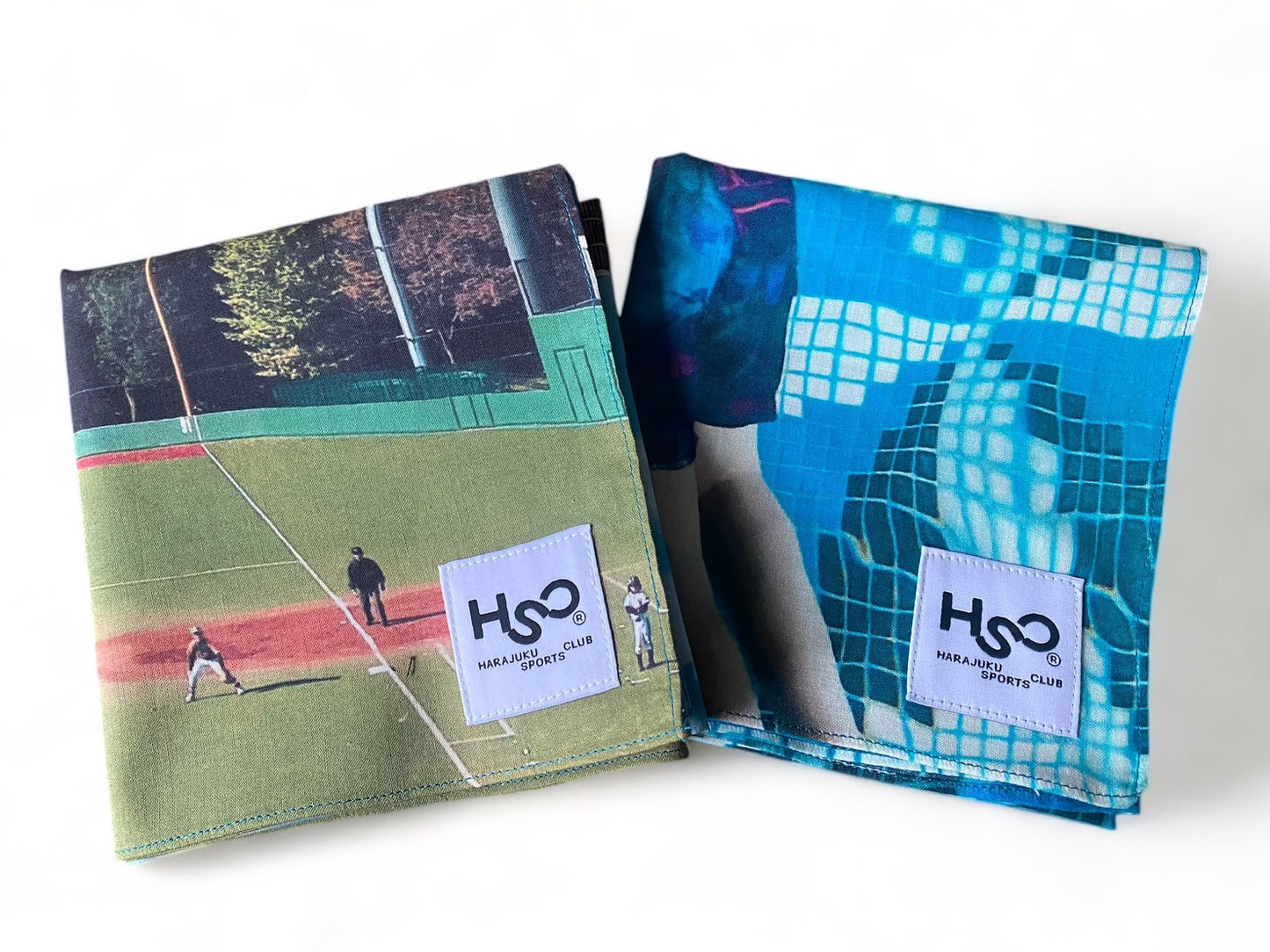 HSC® LARGE BANDANA / BASEBALL BOYS /  BOY UNDERWATER